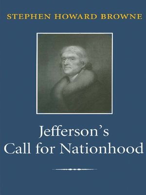cover image of Jefferson's Call for Nationhood